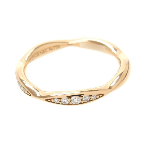 Chanel Camellia Collection Ring Half Eternity — view 2