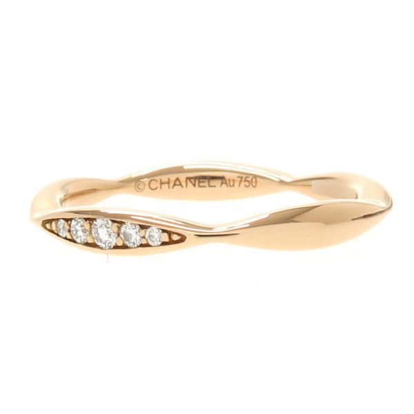 Chanel Camellia Collection Ring Half Eternity — view 3
