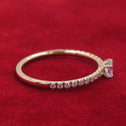 Cartier Etain Cell de Ring Emerald Cut — view 3