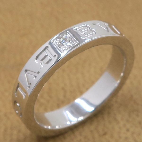 Bvlgari Double Logo Ring Diamond 13.5 Vicinity — view 5
