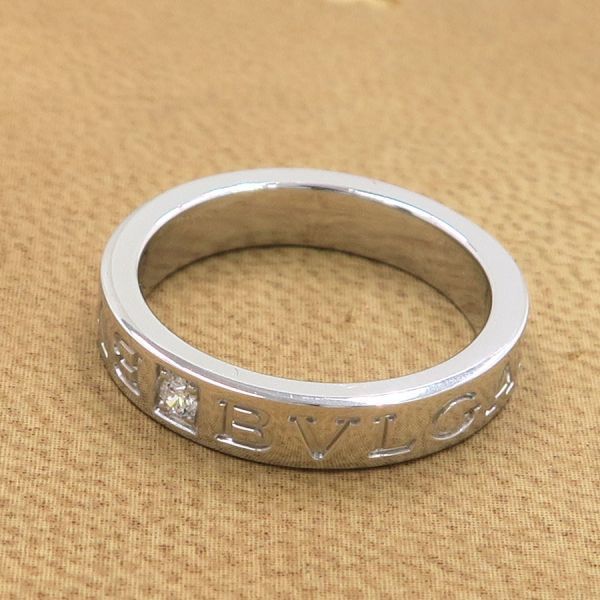 Bvlgari Double Logo Ring Diamond 13.5 Vicinity — view 2