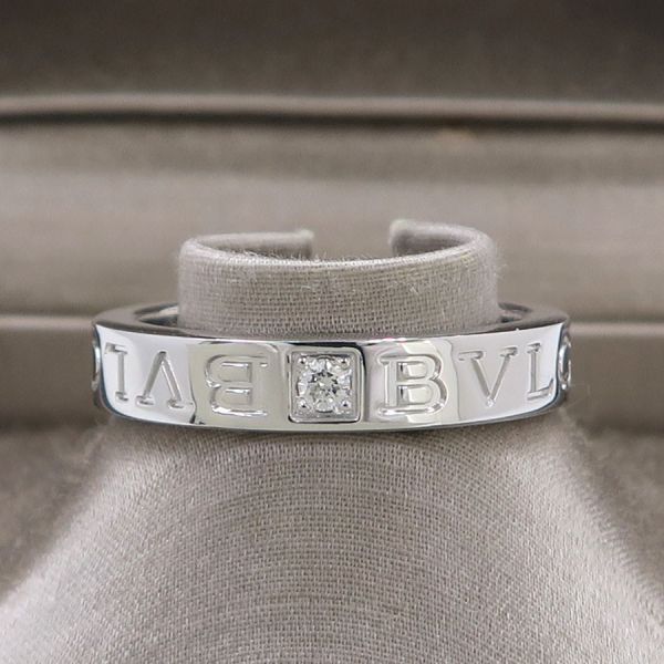 Bvlgari Double Logo Ring Diamond 13.5 Vicinity