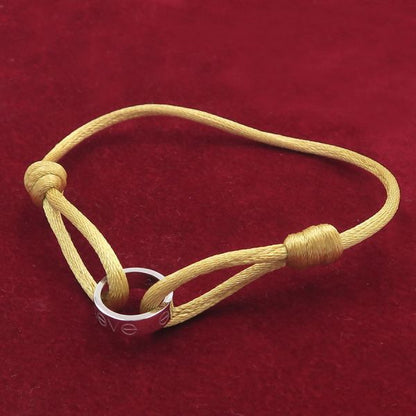 Cartier Love Charity Cord Bracelet