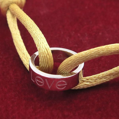 Cartier Love Charity Cord Bracelet — view 4