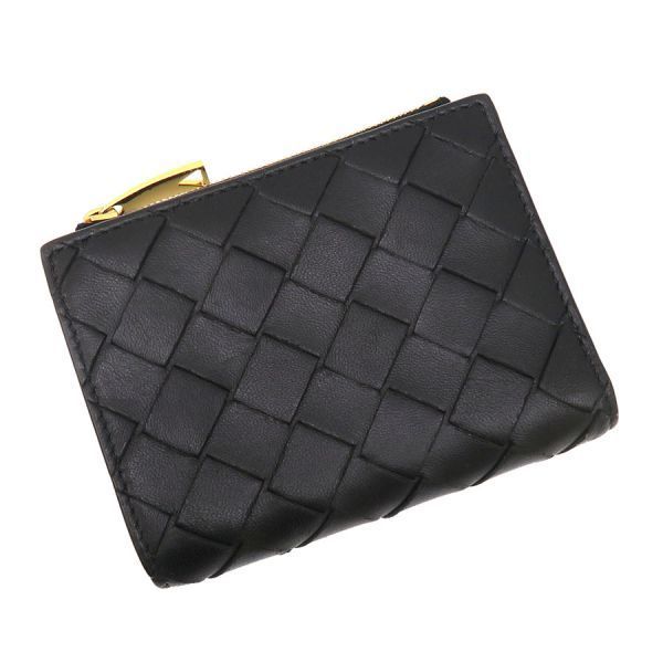 Bottega Veneta Intreccia Toss Small Bifold Wallet