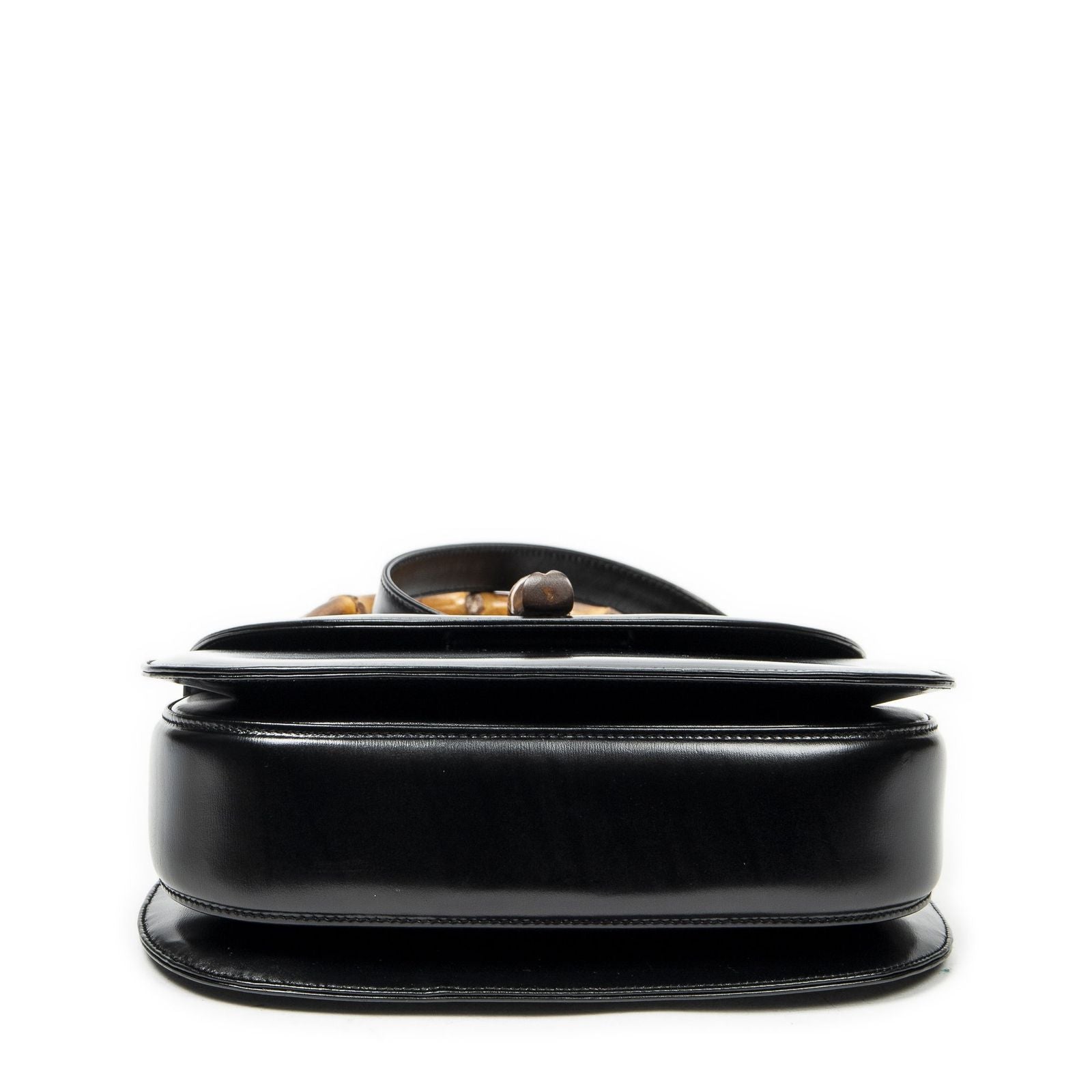 Gucci Midi Ambabu Top Handle Flap Black Smooth Calfskin — view 6