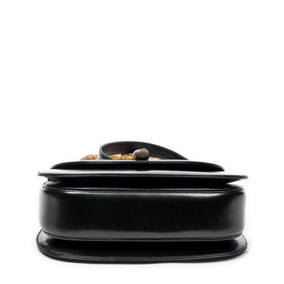 Gucci Midi Ambabu Top Handle Flap Black Smooth Calfskin — view 6