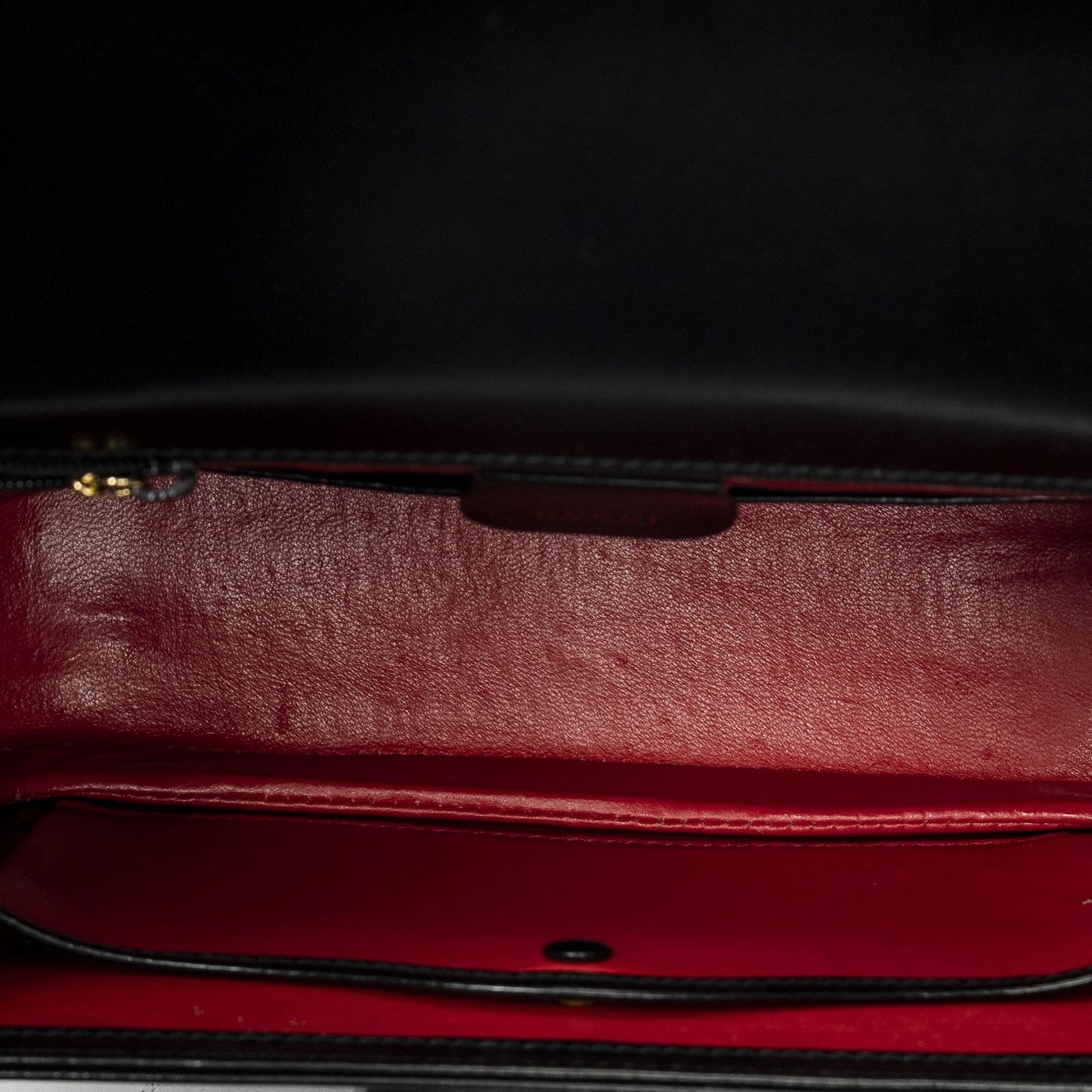Gucci Midi Ambabu Top Handle Flap Black Smooth Calfskin — view 9