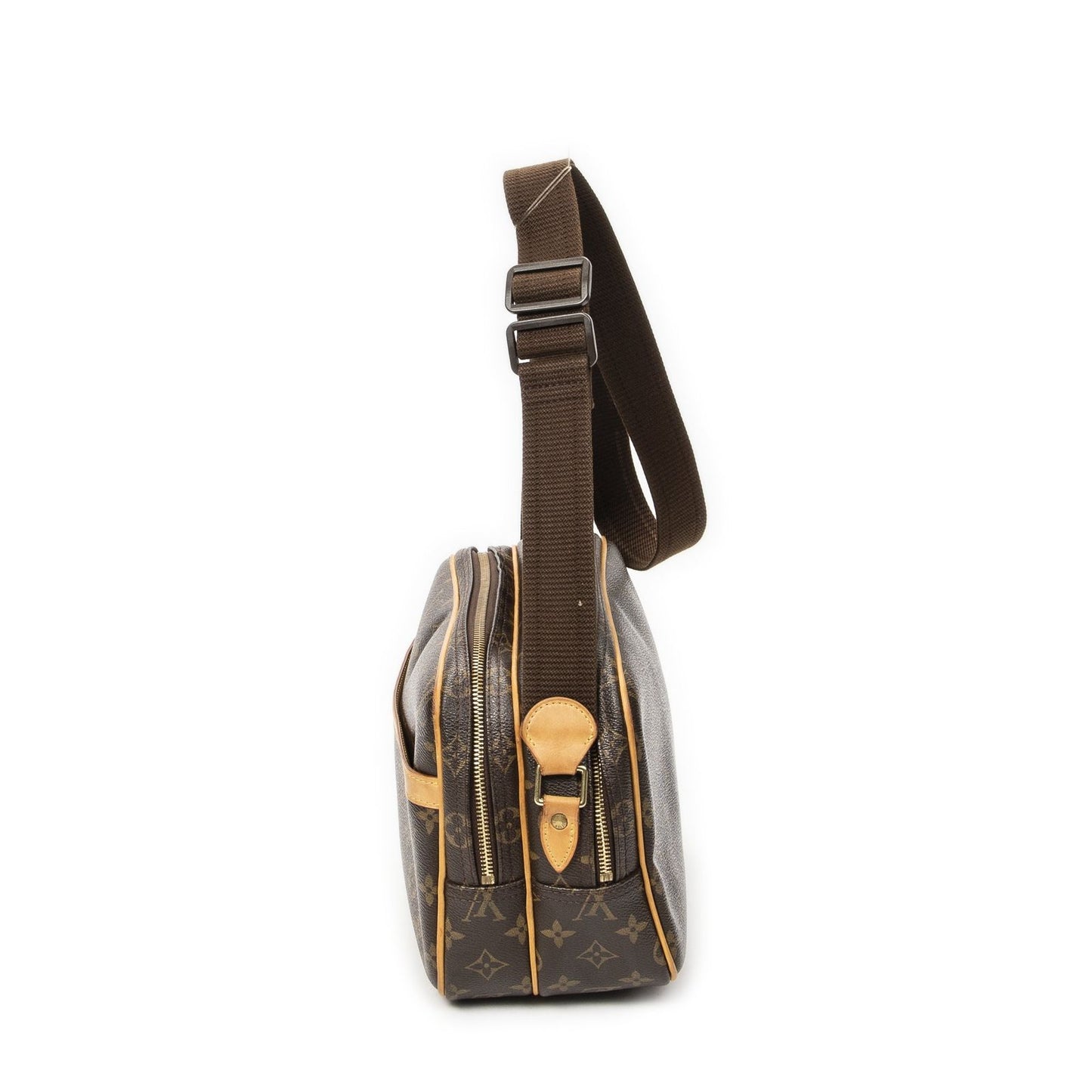 Louis Vuitton Reporter Brown Monogram Canvas Messenger — view 3