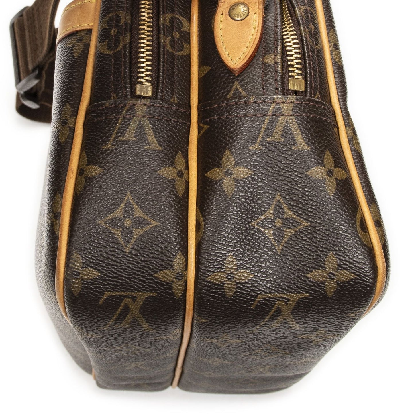 Louis Vuitton Reporter Brown Monogram Canvas Messenger — view 7