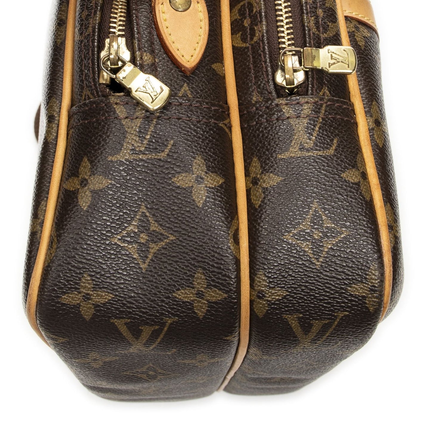Louis Vuitton Reporter Brown Monogram Canvas Messenger — view 8