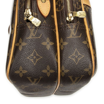 Louis Vuitton Reporter Brown Monogram Canvas Messenger — view 8