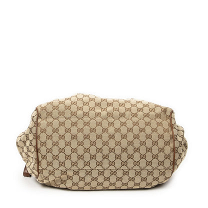 Gucci Ski Boston Beige Brown GG Canvas Messenger — view 6