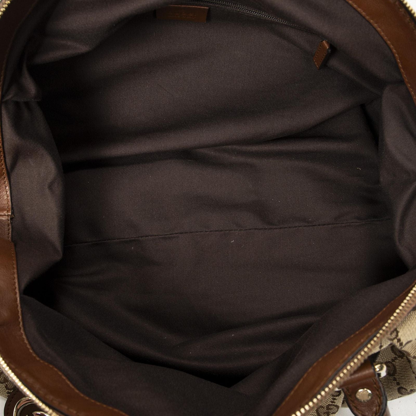 Gucci Ski Boston Beige Brown GG Canvas Messenger — view 9