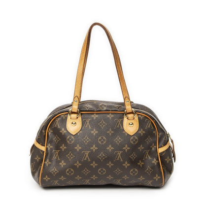 Louis Vuitton Montorgueil Brown Monogram Canvas Messenger — view 5