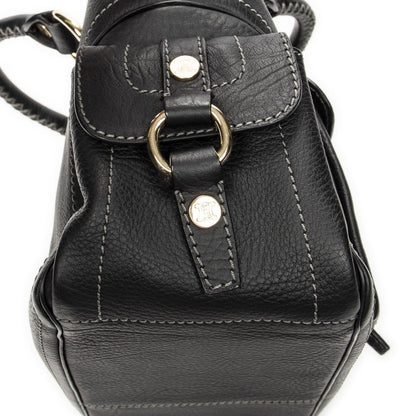 Celine Boogie Bag Black Gray Calfskin Leather — view 7