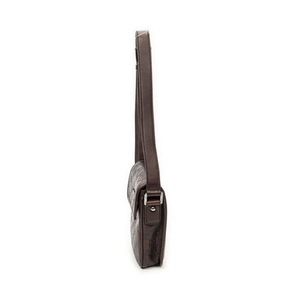 Gucci Mini Faux Crossbody Dark Brown Guccissima — view 3