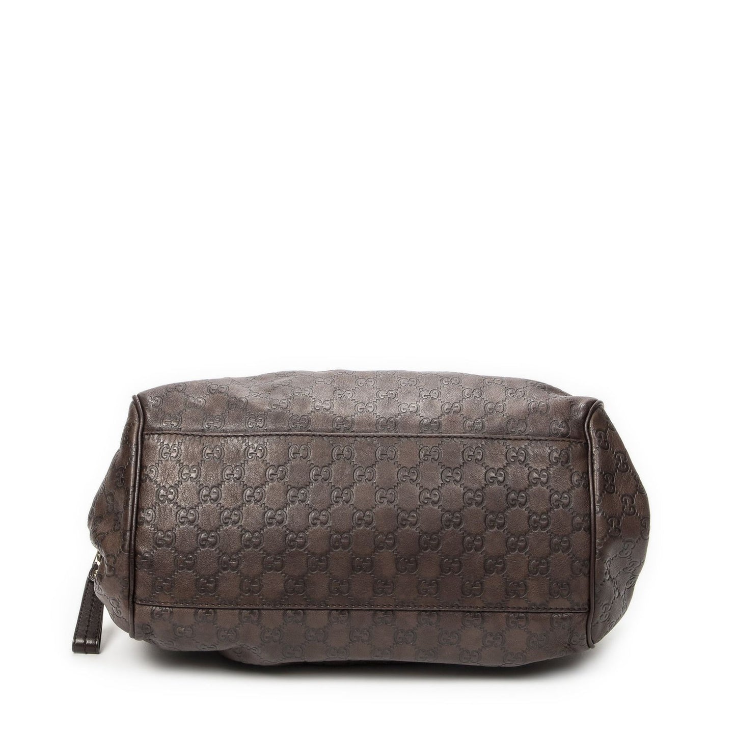 Gucci Ski Boston Dark Brown Guccissima Messenger — view 6