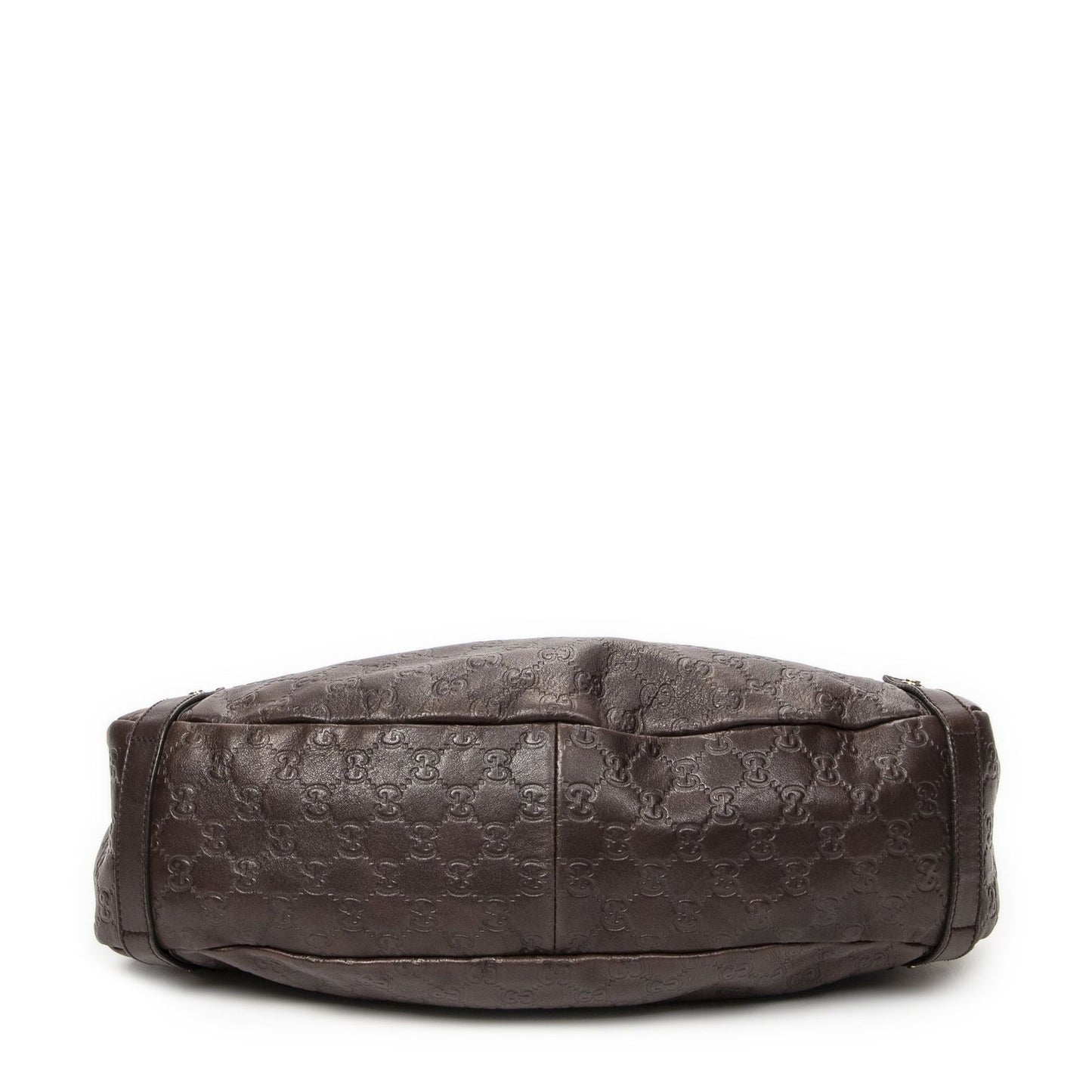 Gucci Abbey Hobo Diagonal Dark Brown Guccissima — view 6