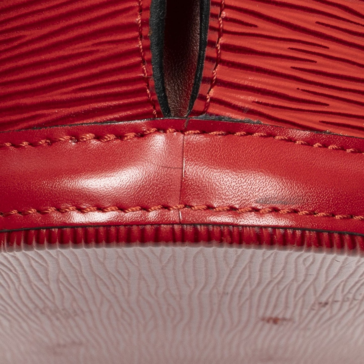 Louis Vuitton Saint Jacques Shopping Red Epi Messenger — view 8