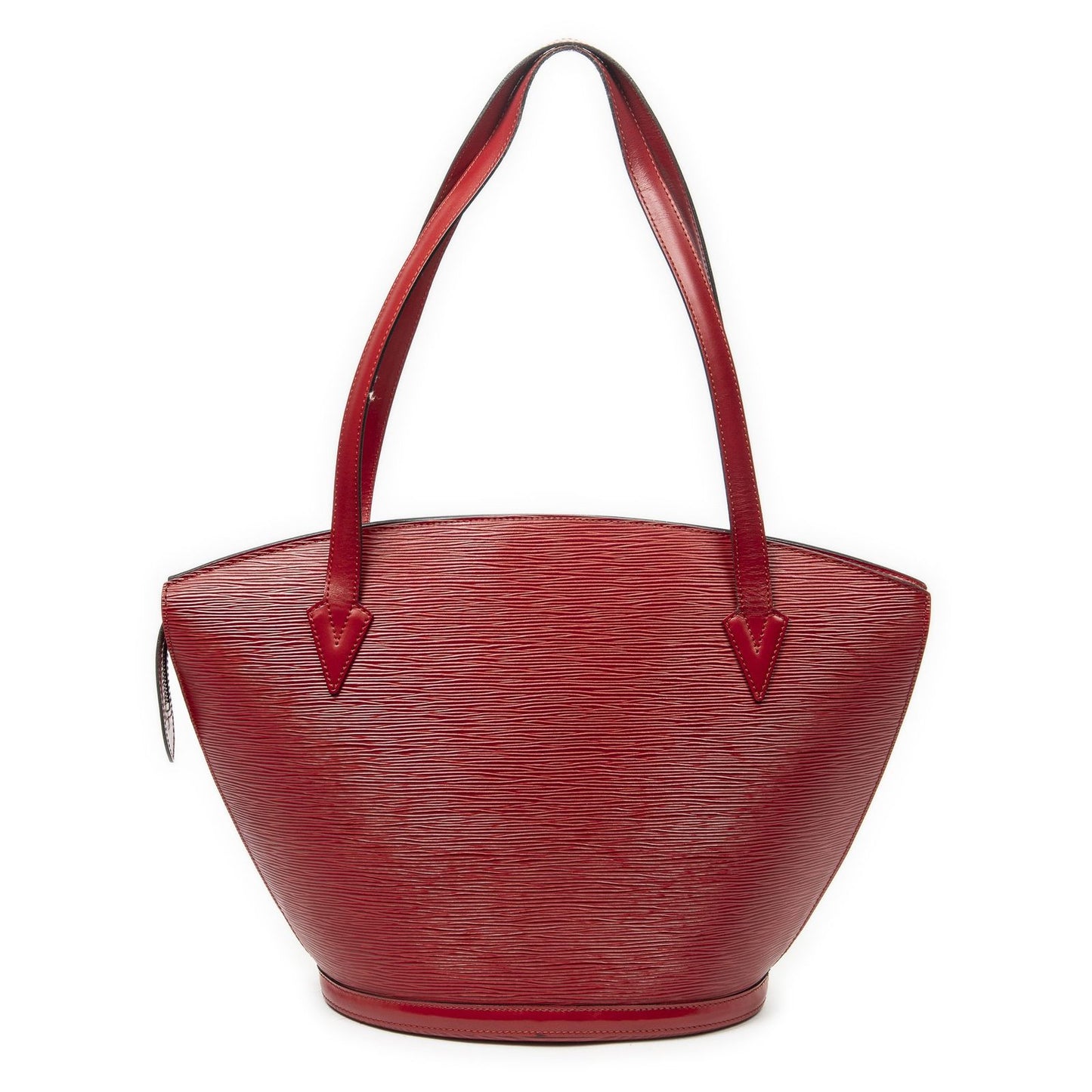 Louis Vuitton Saint Jacques Shopping Red Epi Messenger — view 5