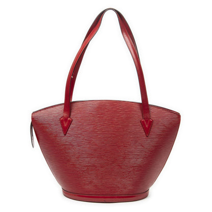 Louis Vuitton Saint Jacques Shopping Red Epi Messenger — view 5