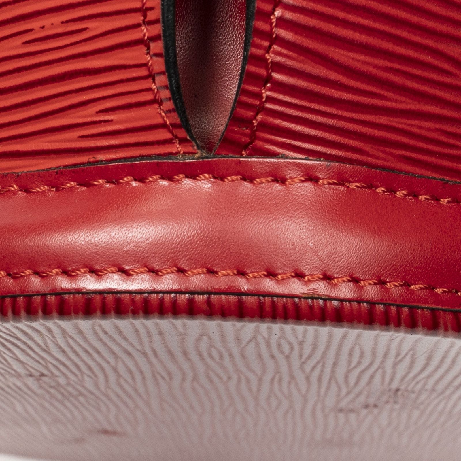 Louis Vuitton Saint Jacques Shopping Red Epi Messenger — view 7