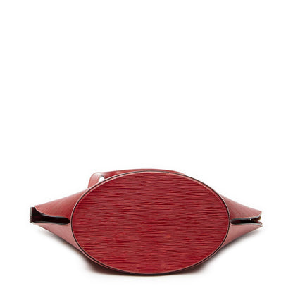 Louis Vuitton Saint Jacques Shopping Red Epi Messenger — view 6