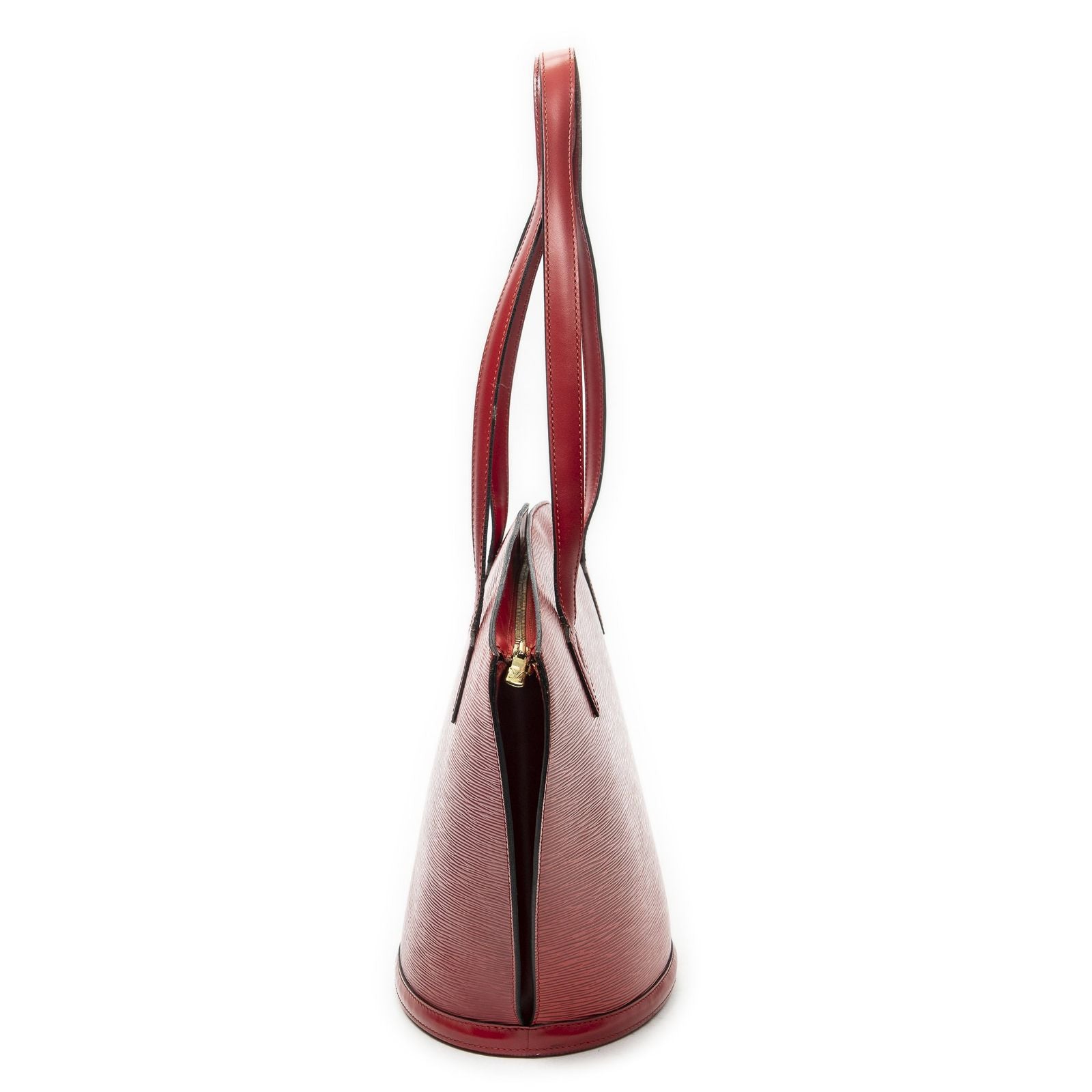 Louis Vuitton Saint Jacques Shopping Red Epi Messenger — view 4