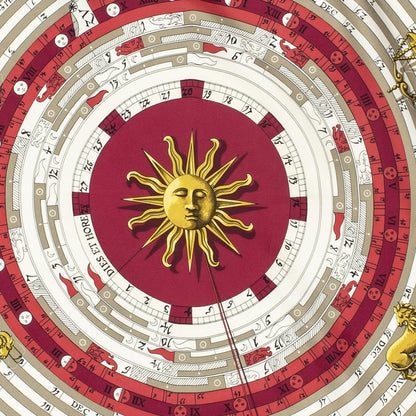 Hermes Scarf Burgundy 100% Gold Twill Silk — view 3