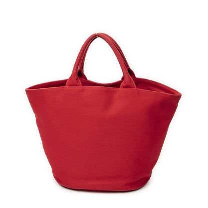 Prada Canapa Buckettote Red Canvas — view 5