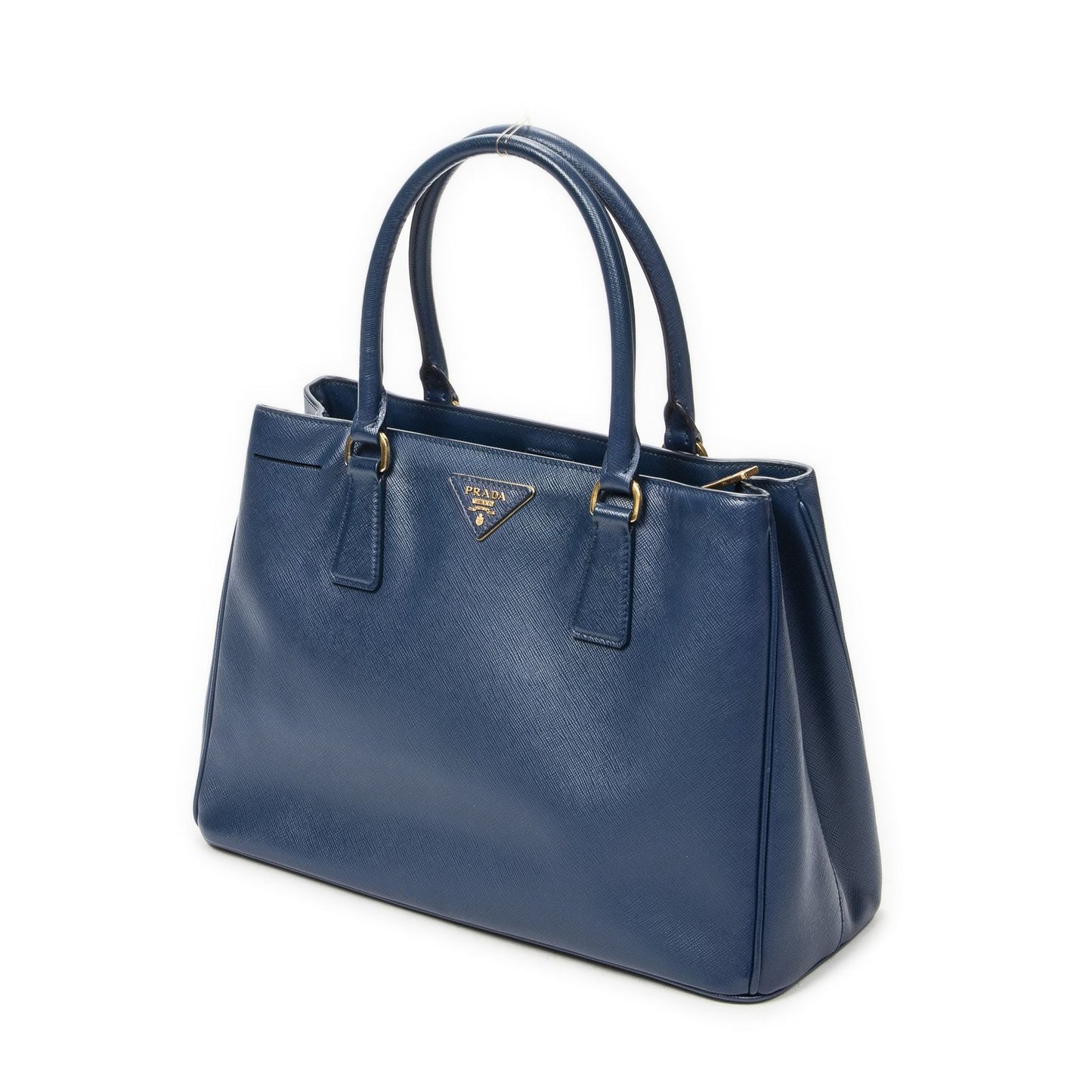 Prada Open Tote Navy Saffiano Leather — view 2