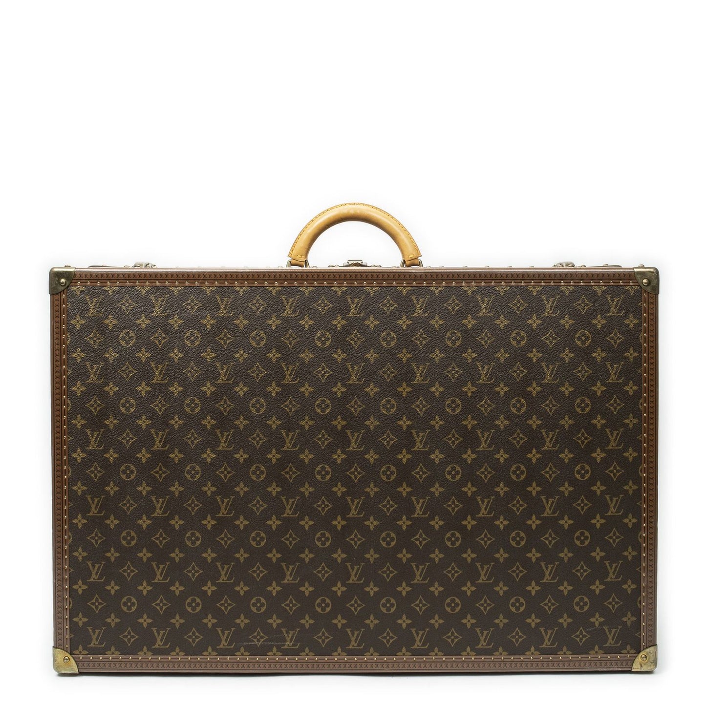 Louis Vuitton Alzerbrown Monogram Canvas Travel