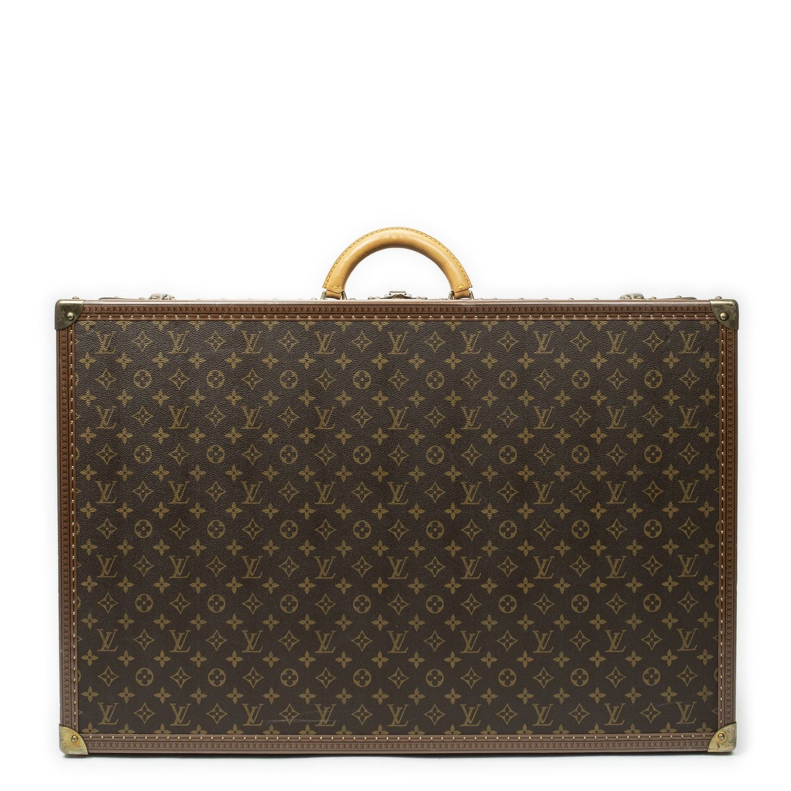 Louis Vuitton Alzerbrown Monogram Canvas Travel