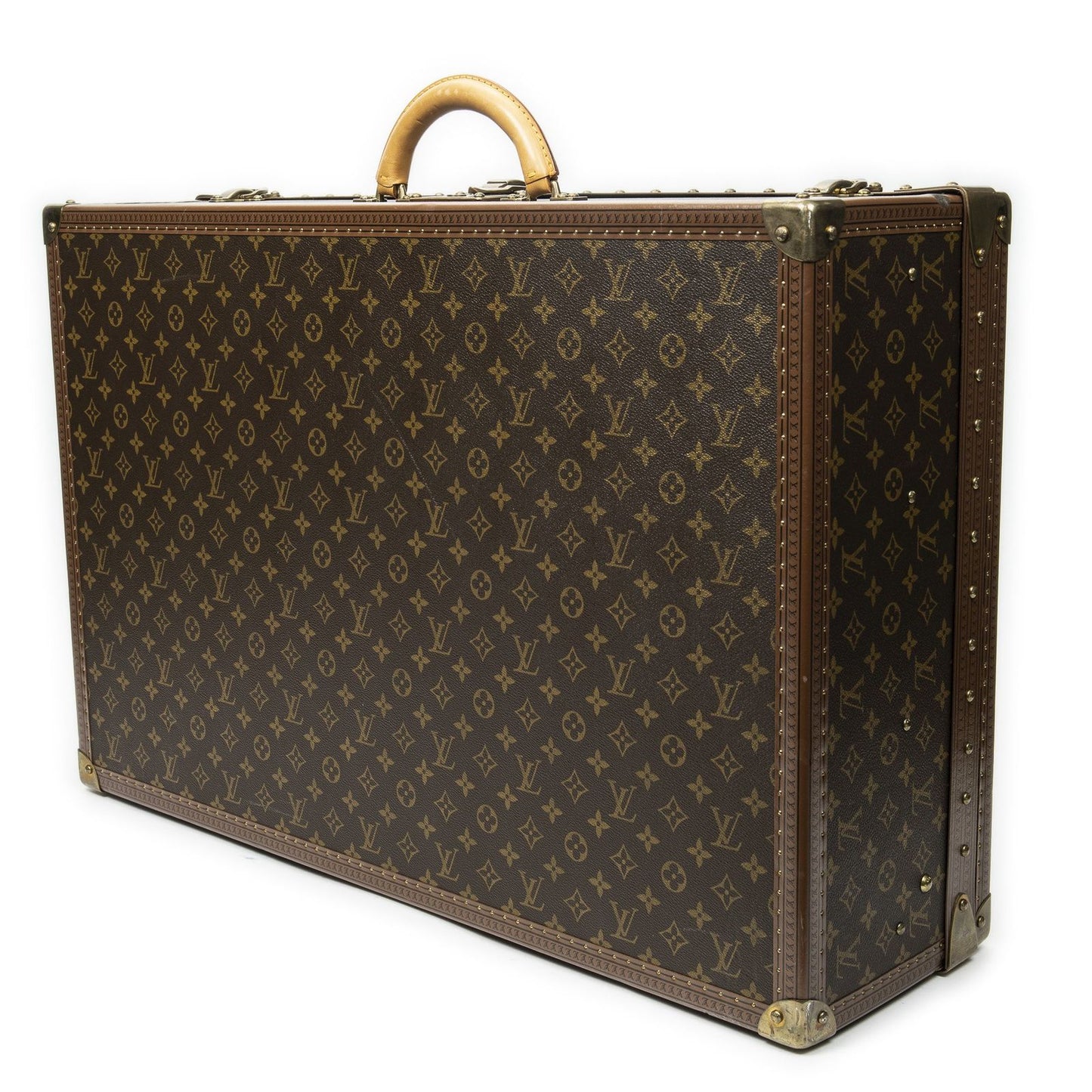 Louis Vuitton Alzerbrown Monogram Canvas Travel — view 2