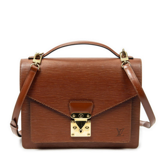 Louis Vuitton Monceau Tan Epi Messenger