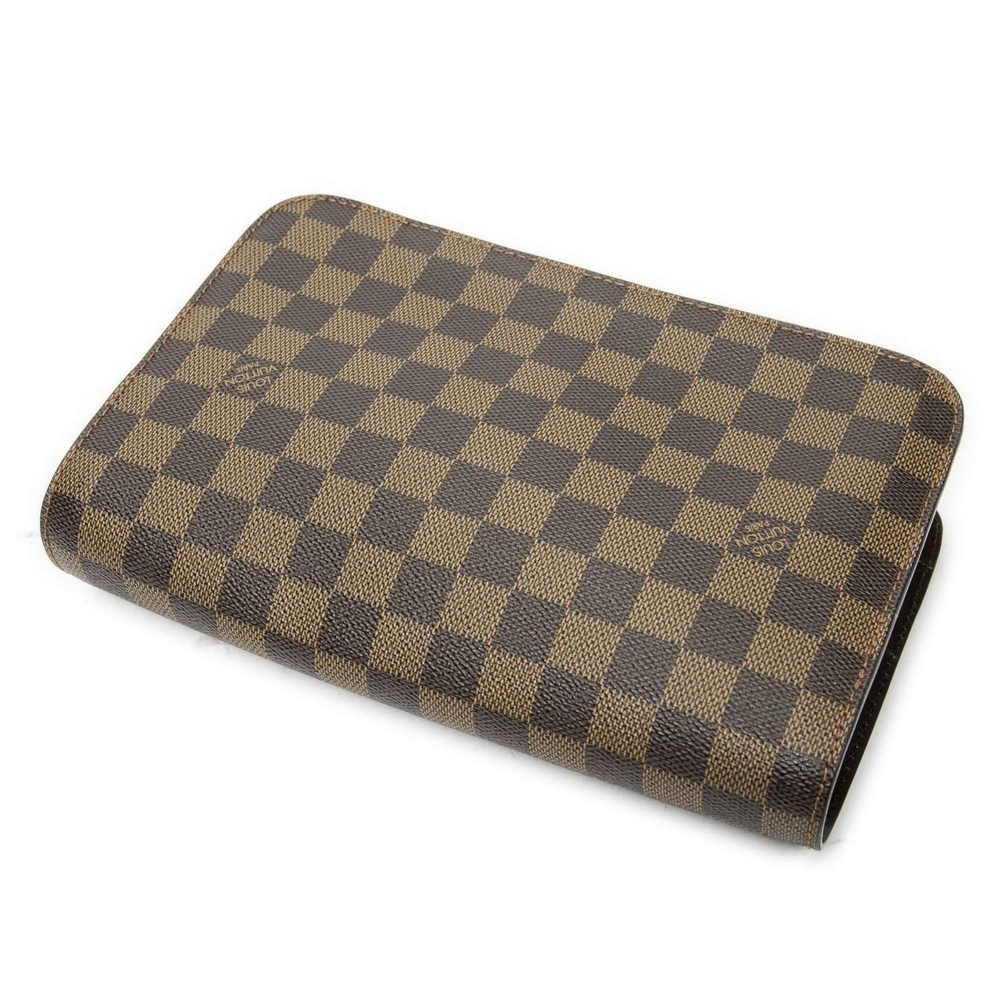 Louis Vuitton St Clutch Brown Damier Ebene — view 2