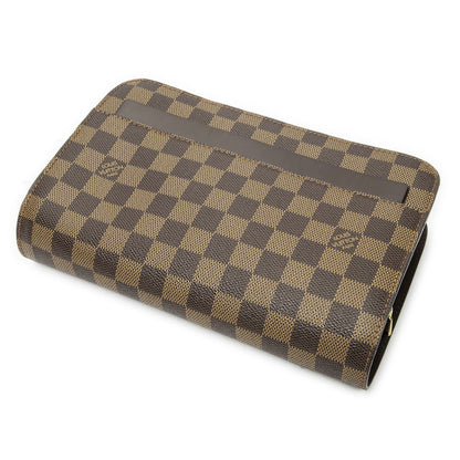 Louis Vuitton St Clutch Brown Damier Ebene