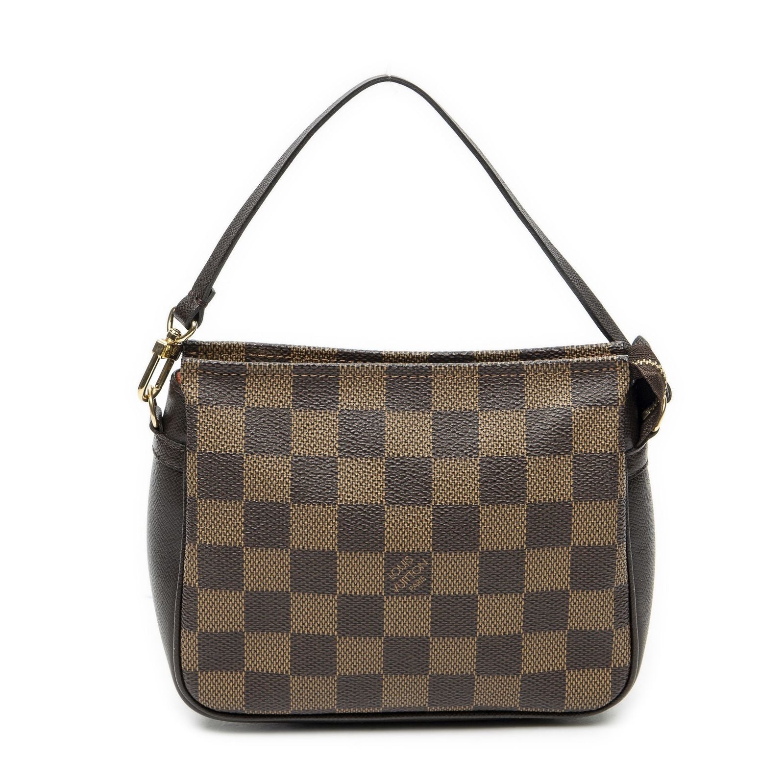 Louis Vuitton Trousse Makeup Pouch Brown Damier Ebene
