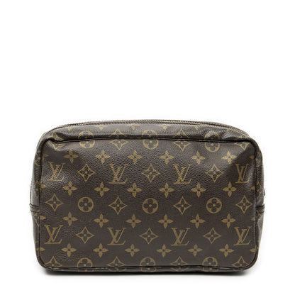Louis Vuitton Toiletries Pouch Brown Monogram Canvas