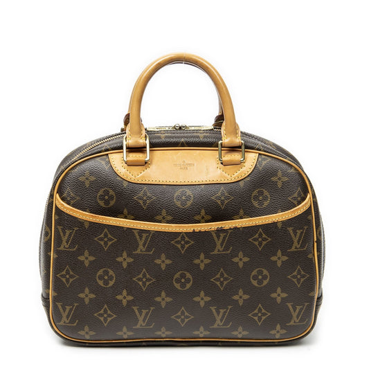 Louis Vuitton Brown Monogram Canvas Handbag