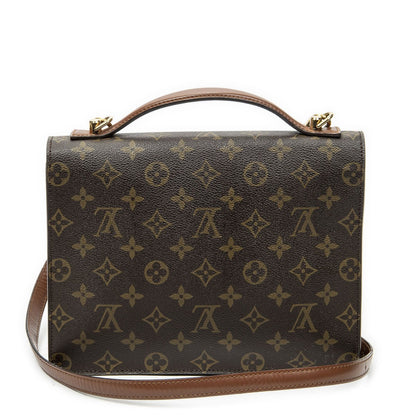 Louis Vuitton Monceau Brown Monogram Canvas Messenger — view 5