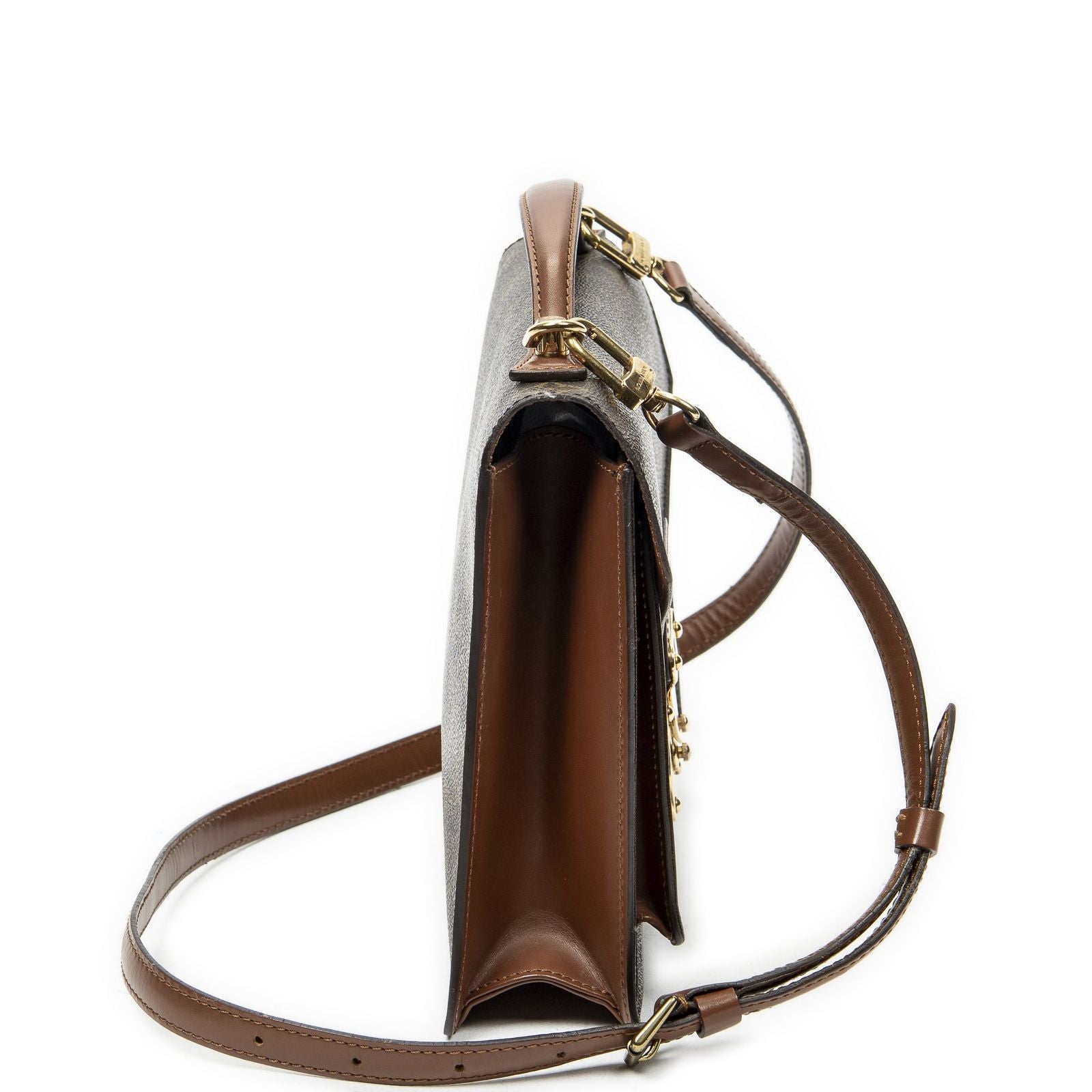 Louis Vuitton Monceau Brown Monogram Canvas Messenger — view 4