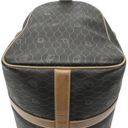 Dior Midi Amboston Gray Brown Macadam Canvas Shoulder — view 7