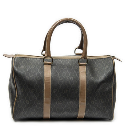 Dior Midi Amboston Gray Brown Macadam Canvas Shoulder — view 5