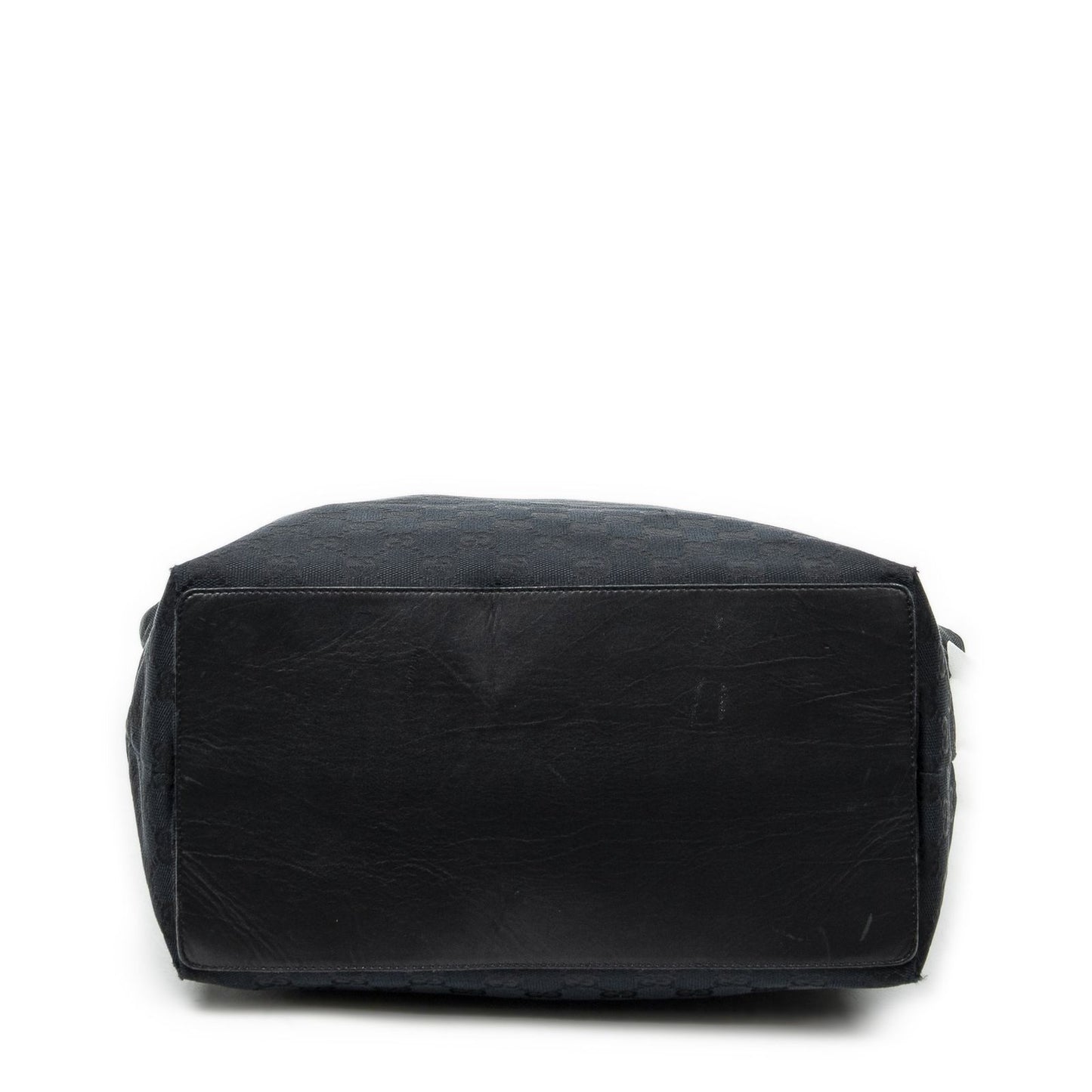 Gucci Radical Zip Tote Black GG Denim Canvas — view 6