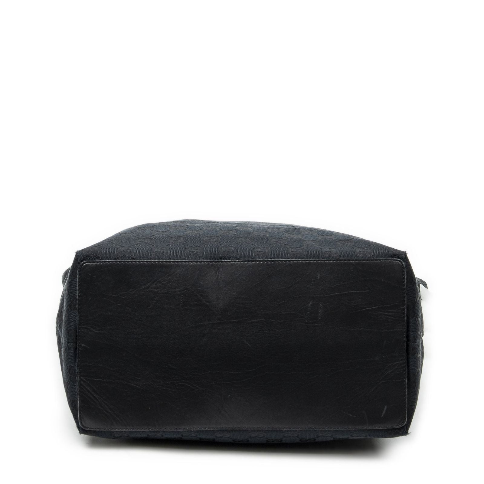 Gucci Radical Zip Tote Black GG Denim Canvas — view 6