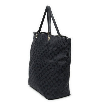 Gucci Radical Zip Tote Black GG Denim Canvas — view 2