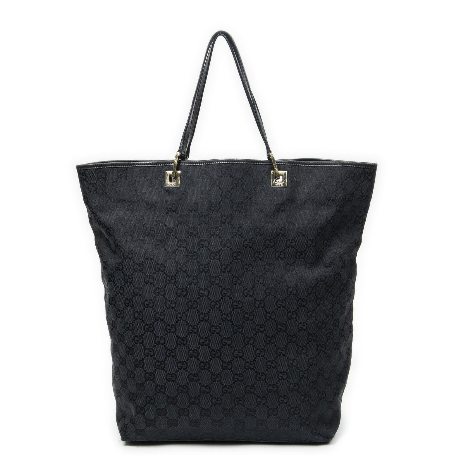 Gucci Radical Zip Tote Black GG Denim Canvas