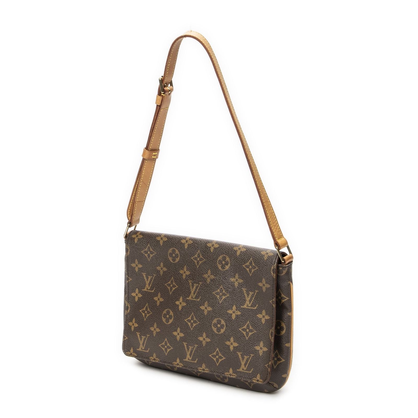Louis Vuitton Musette Tango Brown Monogram Canvas Messenger — view 2